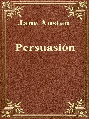 cover image of Persuasión